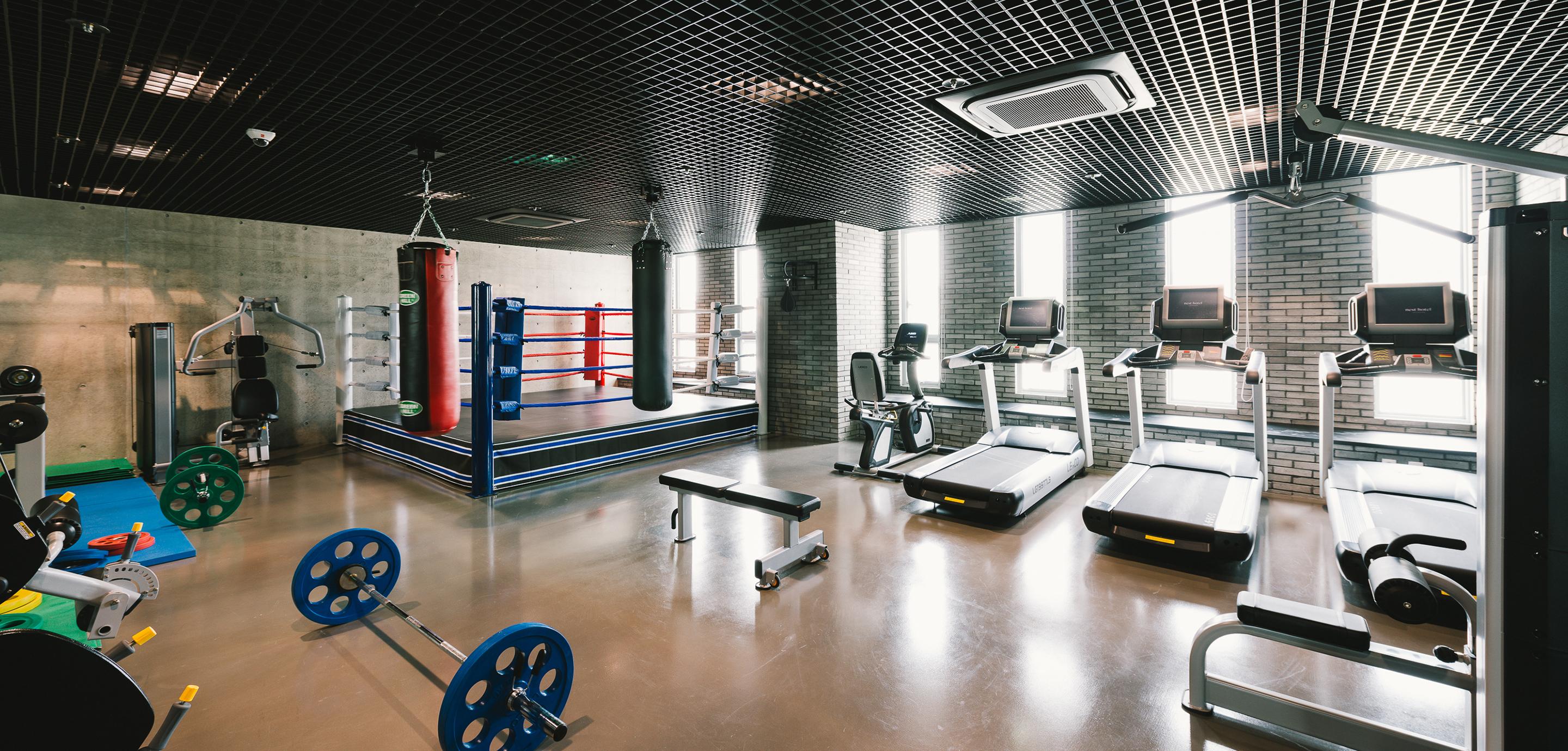 Nest Hotel Inčchon Exteriér fotografie A gym